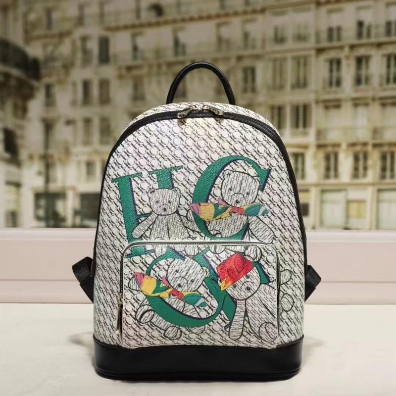 Luxury Bags For Travel - CH Cute Bear Print Shoulder Bag