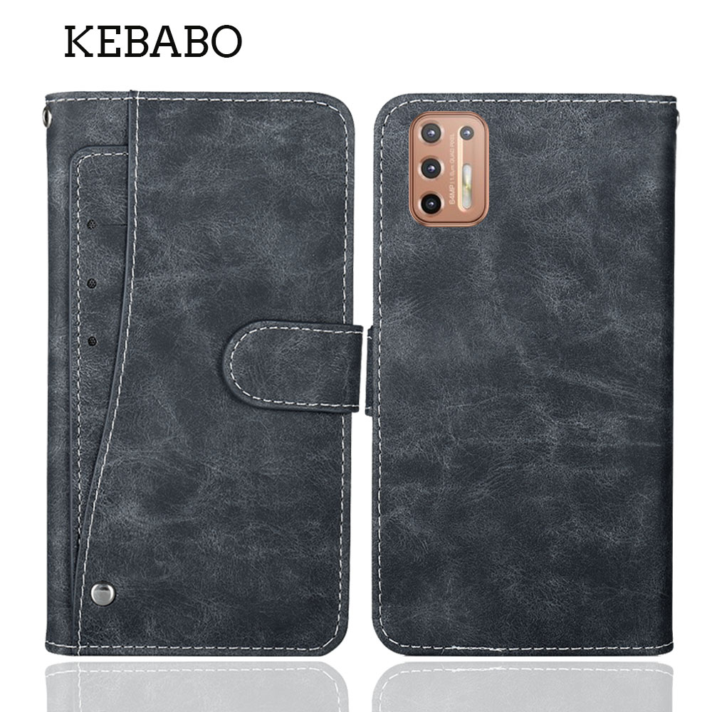 Luxury Bags Outlet - Fashion Leather Wallet Motorola Moto G9