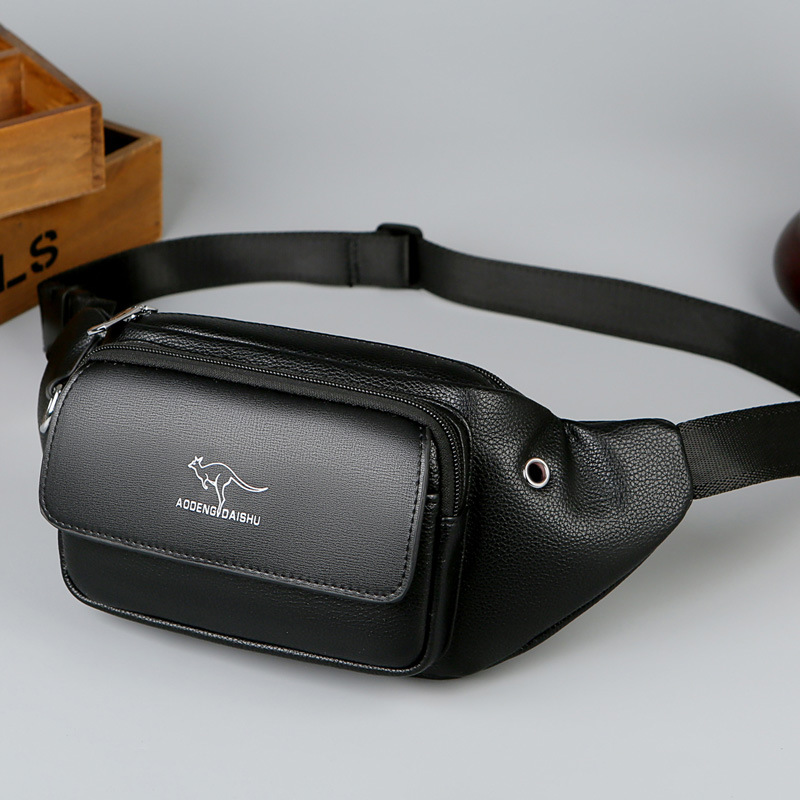 Luxury Bags Sling - Luxury Brand Waist Bag Men Leather