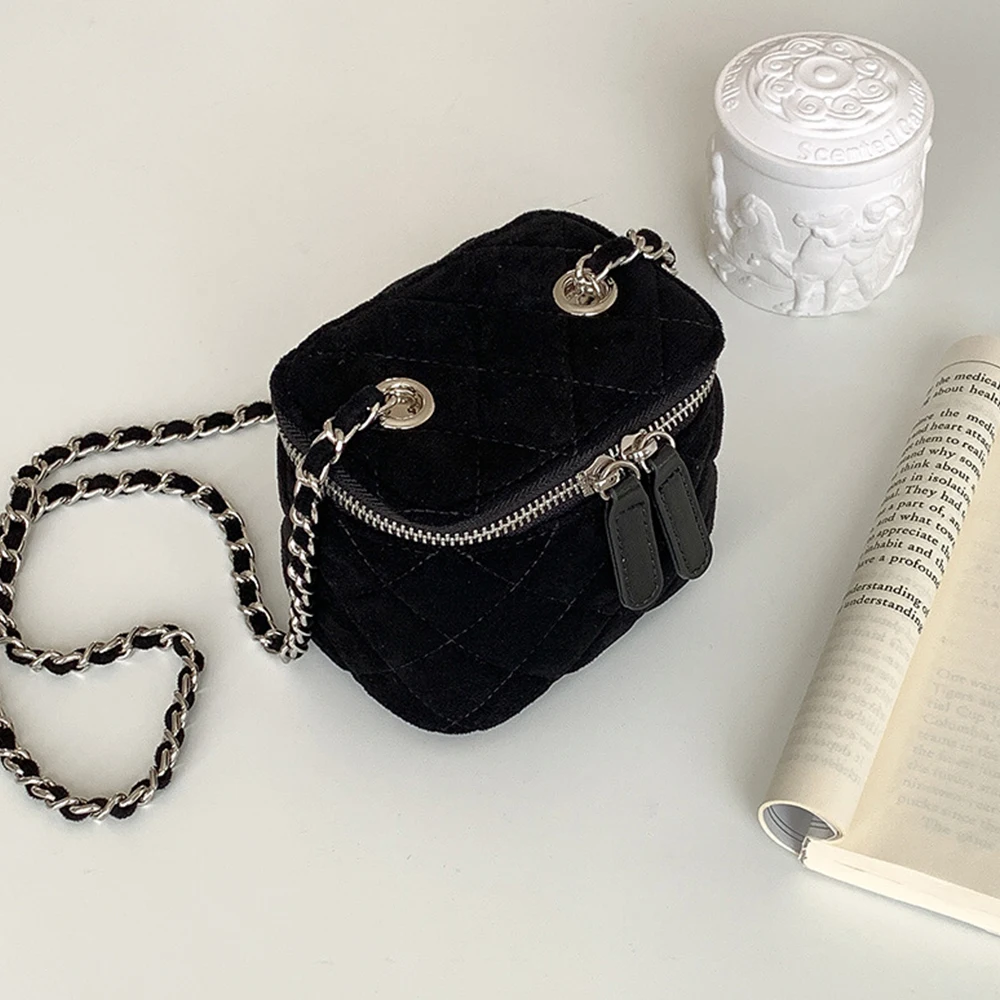 Luxury Bags Sling - Mini Suede Women Shoulder Bag Luxury