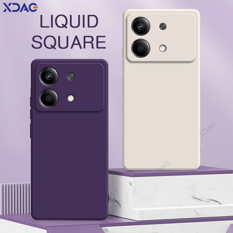 Luxury Bags Outlet - Luxury Square Liquid Silicone Cover Case