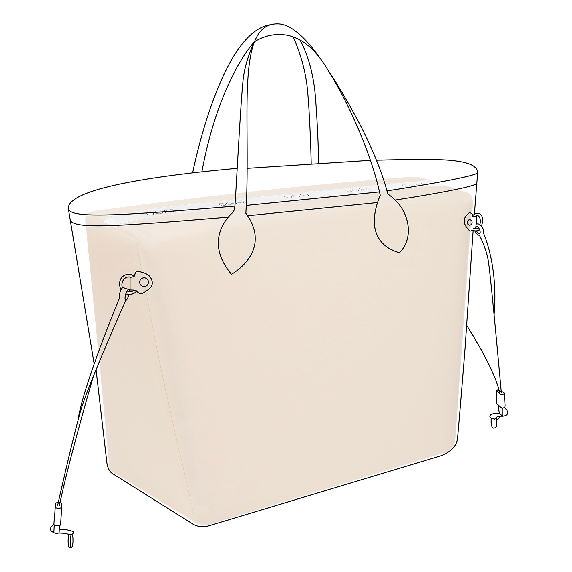 Luxury Bags Lv - DGAZ Bag Pillow Shaper Insert for