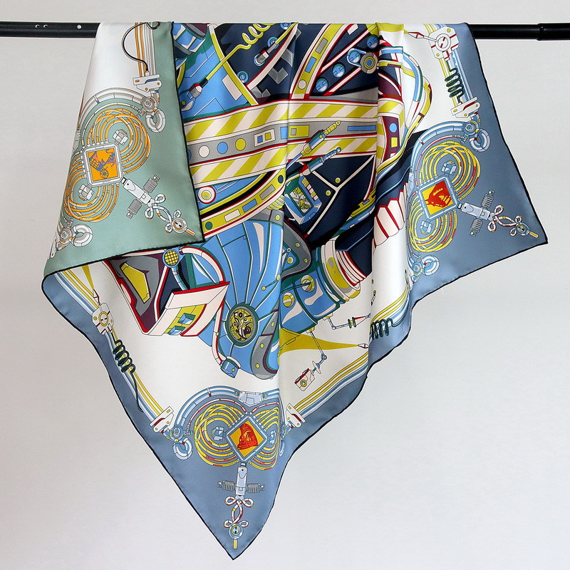 Luxury Bags For Travel - 18MM Silk Scarf Women Hand Rolled