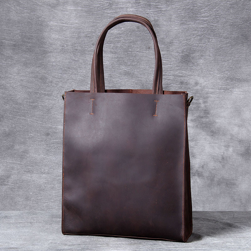 Vintage genuine leather men ha - Luxury Bags For Laptop 评论和价格