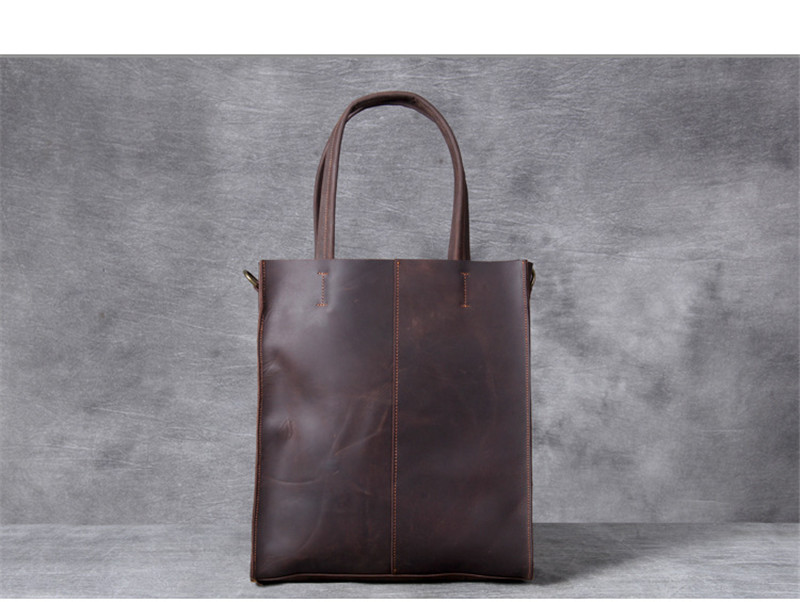 Vintage genuine leather men ha - Luxury Bags For Laptop 评论和价格