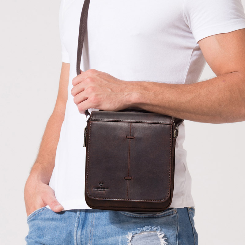 Vintage Crazy Horse Leather Me - Luxury Bags Sling 评论和价格