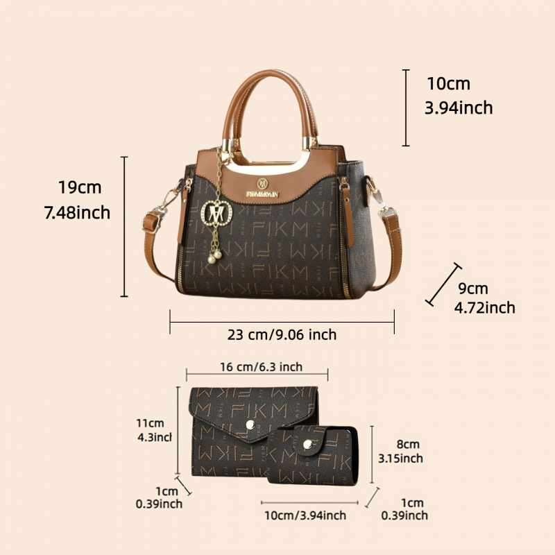3-piece set of light luxury hi - Luxury Bags Casual 评论和价格