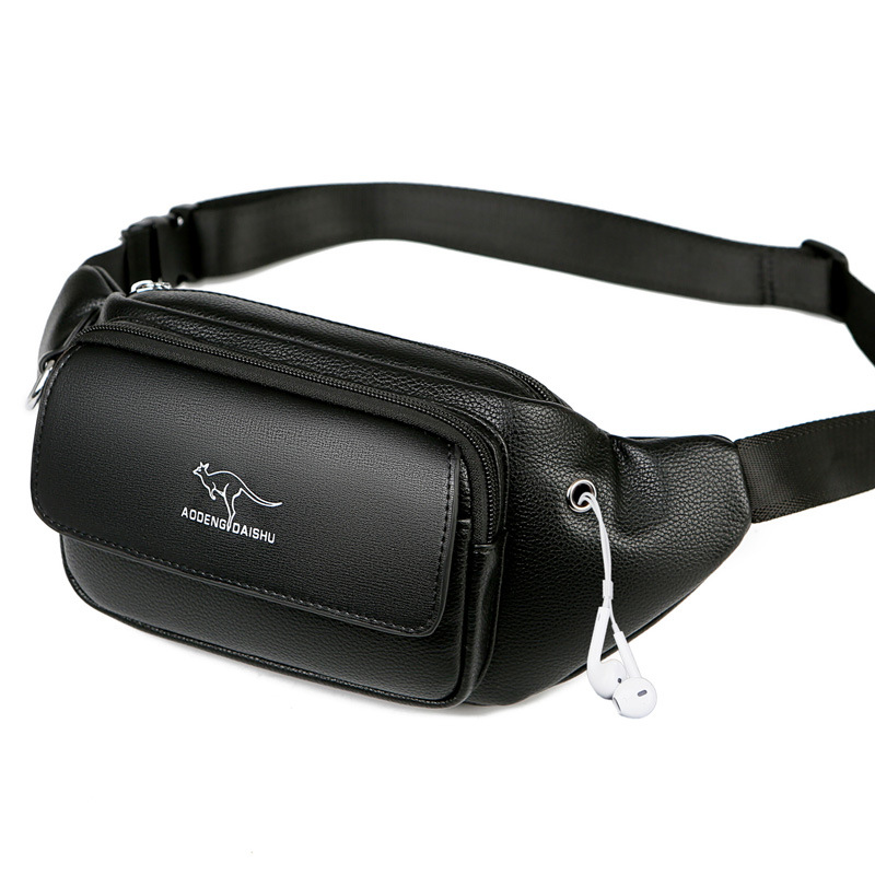 Luxury Brand Waist Bag Men Lea - Luxury Bags Sling 评论和价格