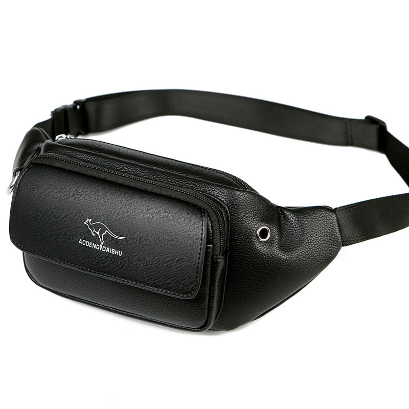 Luxury Brand Waist Bag Men Lea - Luxury Bags Sling 评论和价格