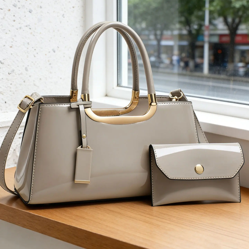 Women's Handbag Set, Light Lux - Luxury Bags Casual 评论和价格