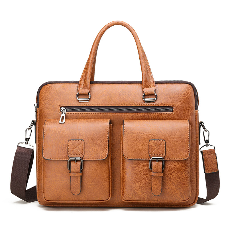 Luxury Brand Man Business Brie - Luxury Bags For Laptop 评论和价格