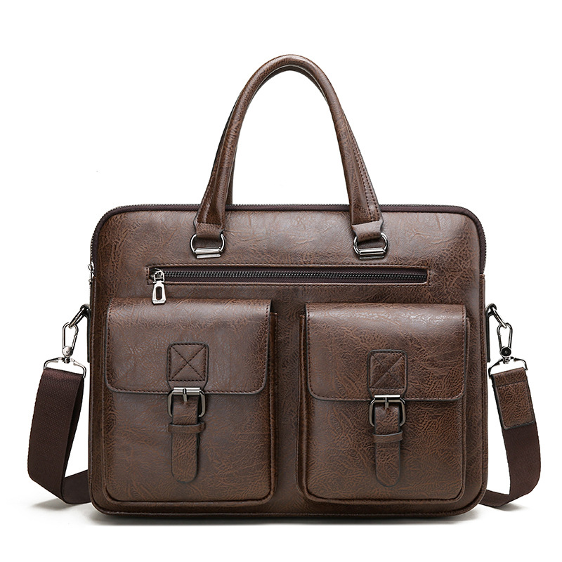 Luxury Brand Man Business Brie - Luxury Bags For Laptop 评论和价格