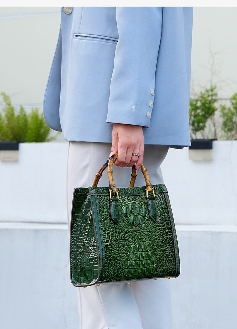 Crocodile Pattern Leather Wome - Luxury Bags Lv 评论和价格