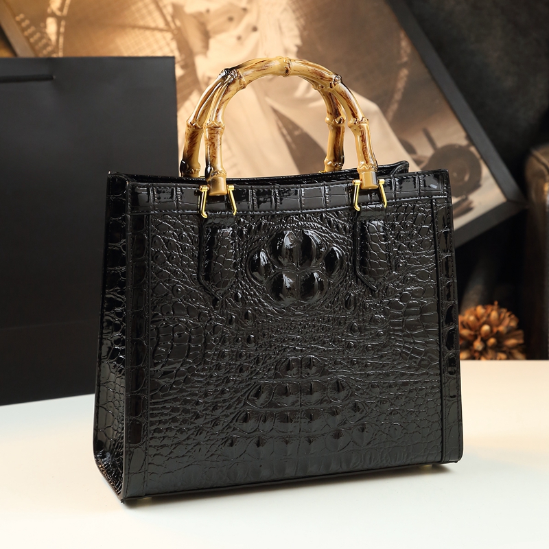 Crocodile Pattern Leather Wome - Luxury Bags Lv 评论和价格