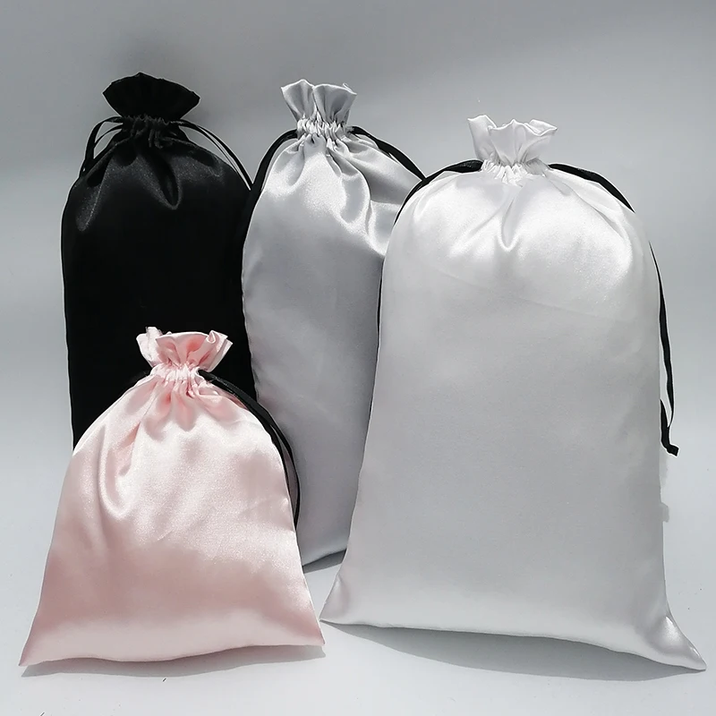10PCS Custom Satin Extensions  - Luxury Bags Outlet 评论和价格