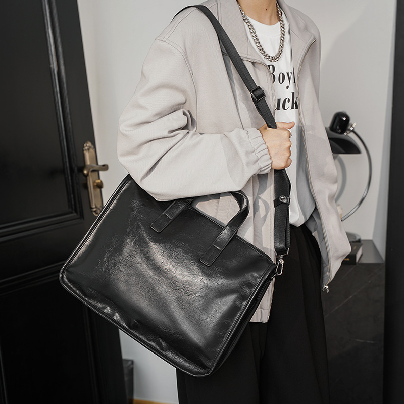 Casual Business Men's Handbag  - Luxury Bags For Laptop 评论和价格