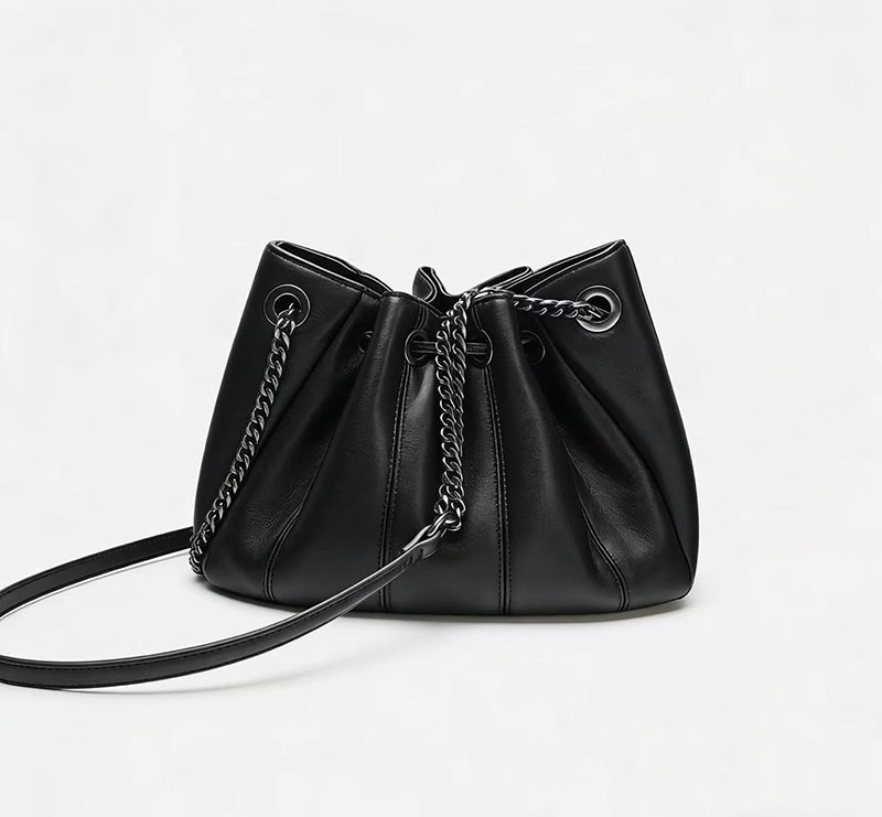 Fashion Drawstring Bucket Bag  - Luxury Bags Sling 评论和价格
