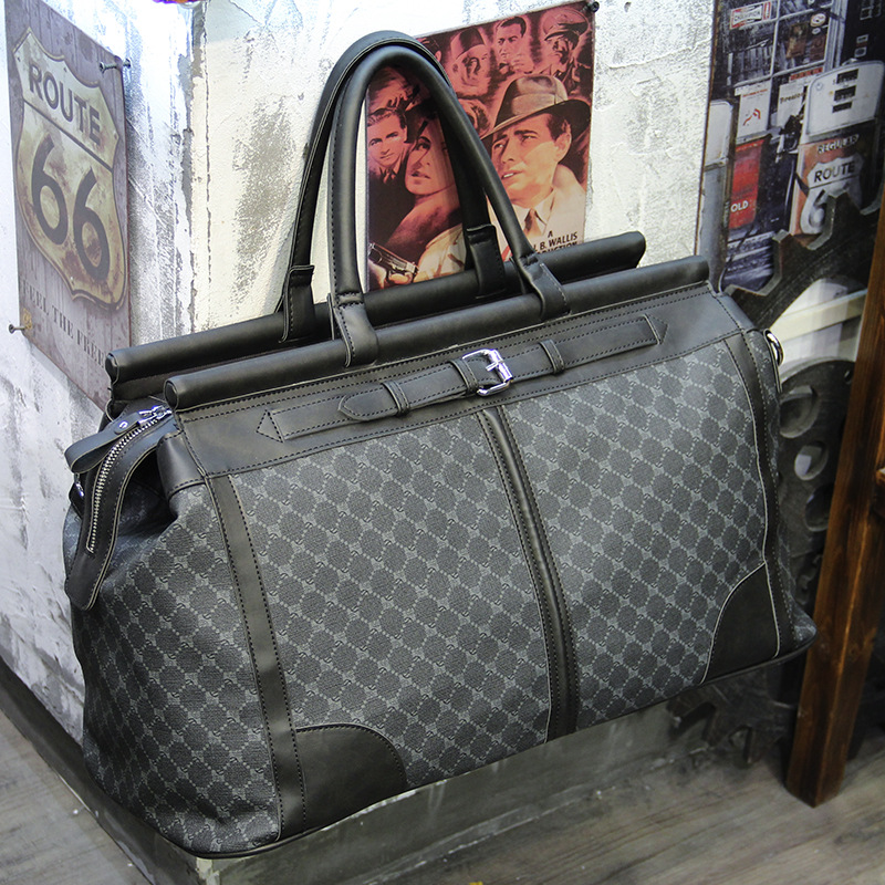 Fashion Plaid Travel Bag Men H - Luxury Bags For Travel 评论和价格