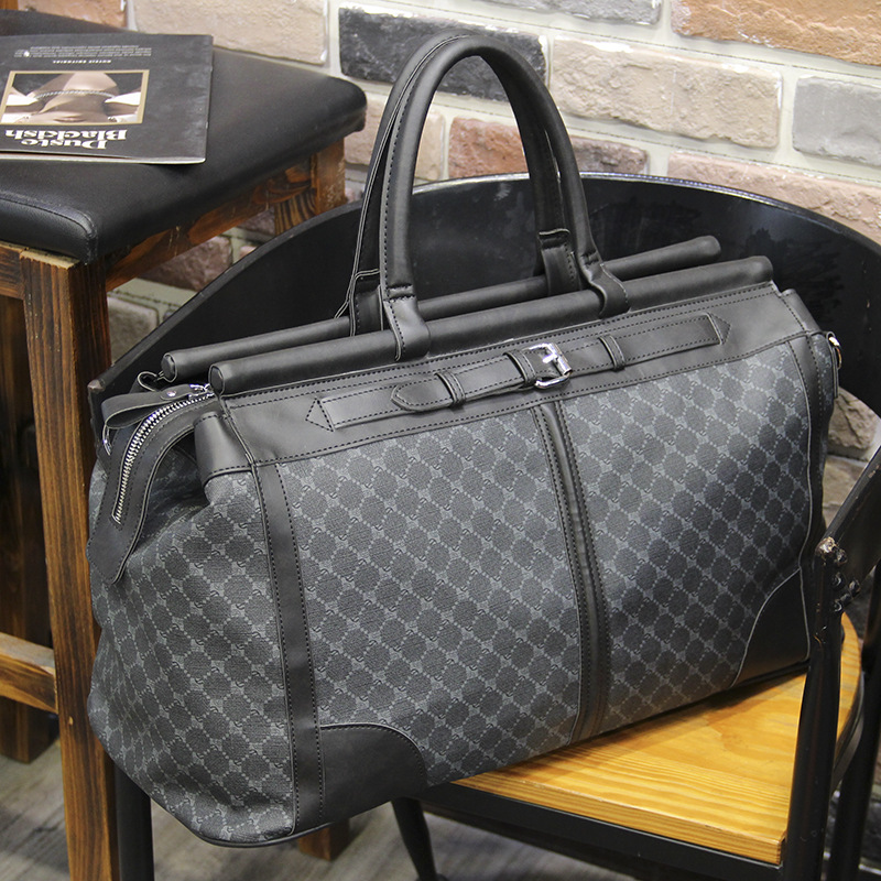 Fashion Plaid Travel Bag Men H - Luxury Bags For Travel 评论和价格