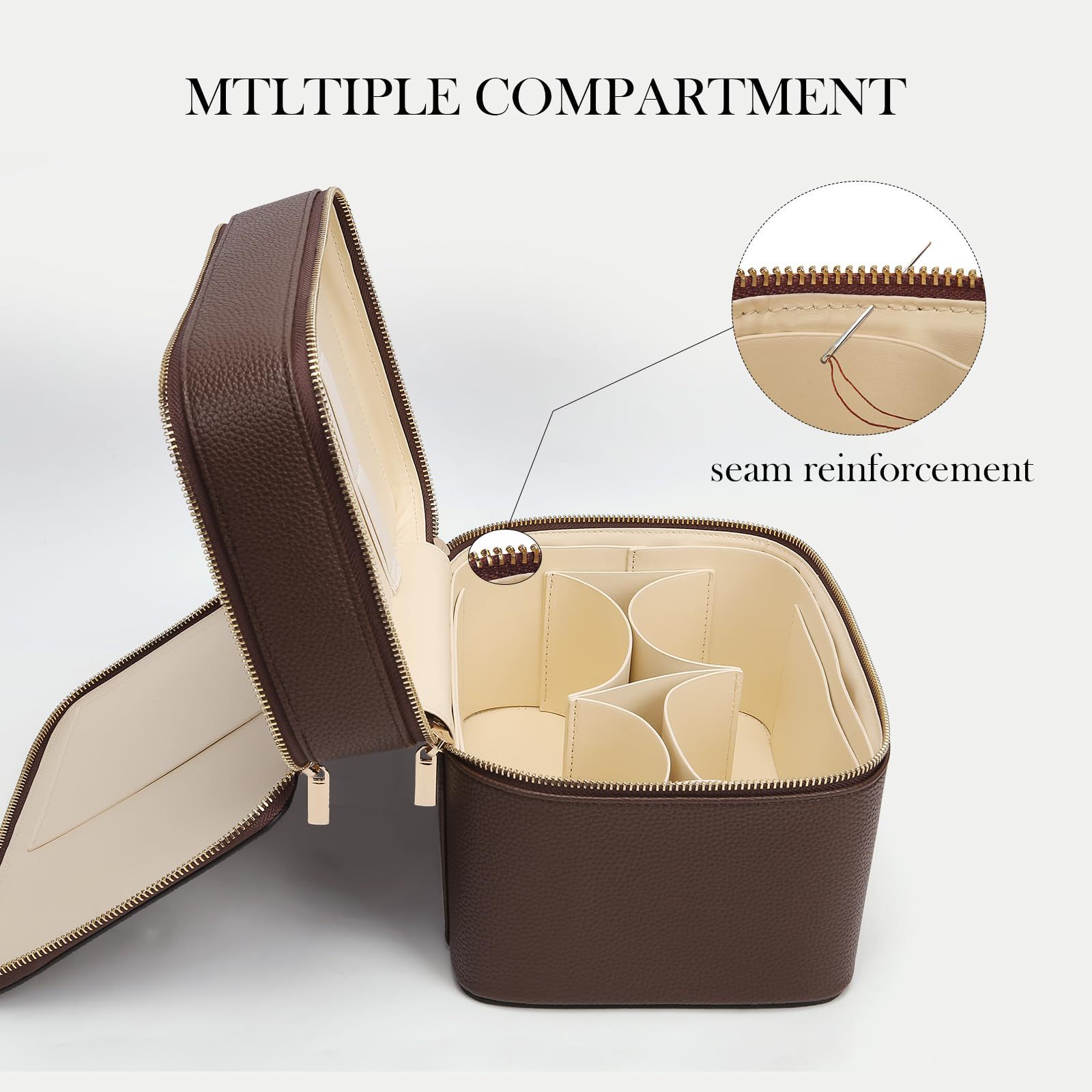 Large Capacity Double-layer Lu - Luxury Bags For Travel 评论和价格
