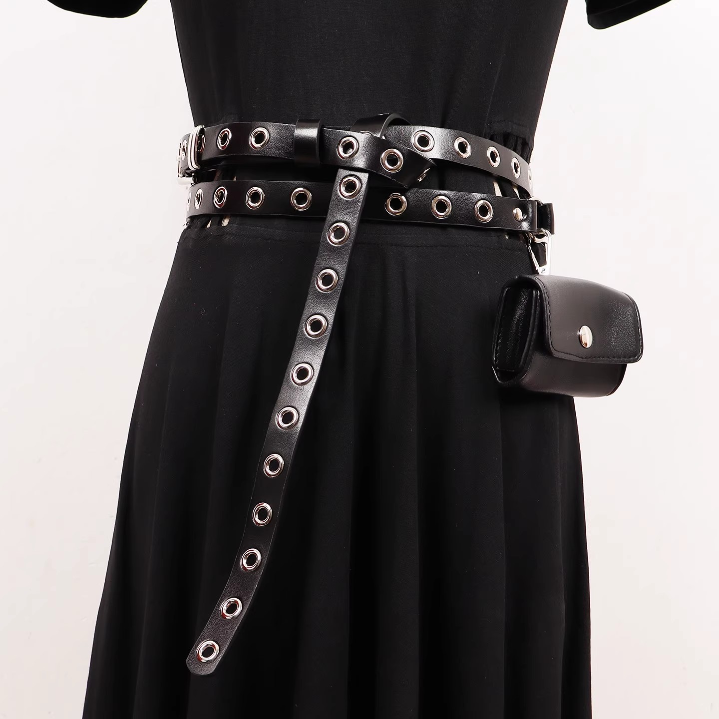 Women's Runway Fashion Genuine - Belt Bag Leather Wide 评论和价格