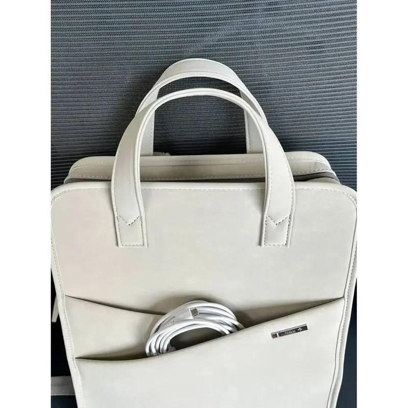 White Laptop Backpack 11 12 13 - Luxury Bags For Laptop 评论和价格