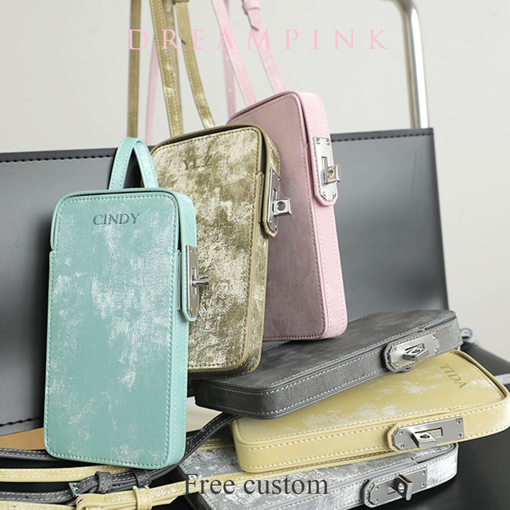 Luxury Fashion Velvet Leather  - Luxury Bags Sling 评论和价格