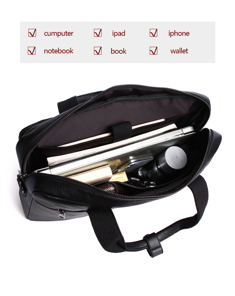 SCHLATUM Genuine Leather Bussi - Luxury Bags For Laptop 评论和价格