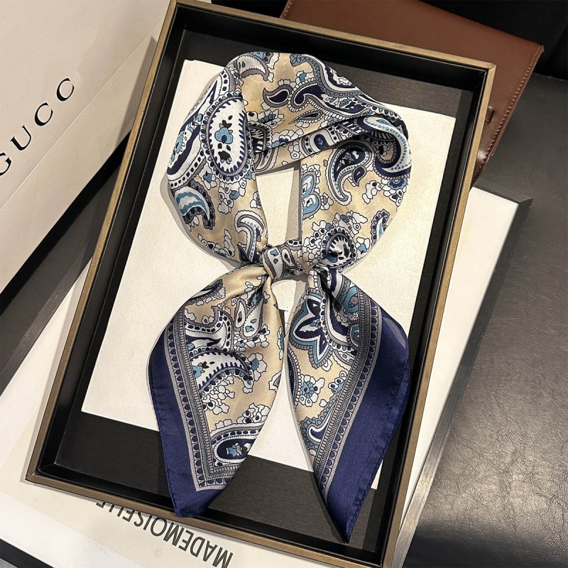 Luxury Satin Square Scarf Pais - Luxury Bags In China 评论和价格