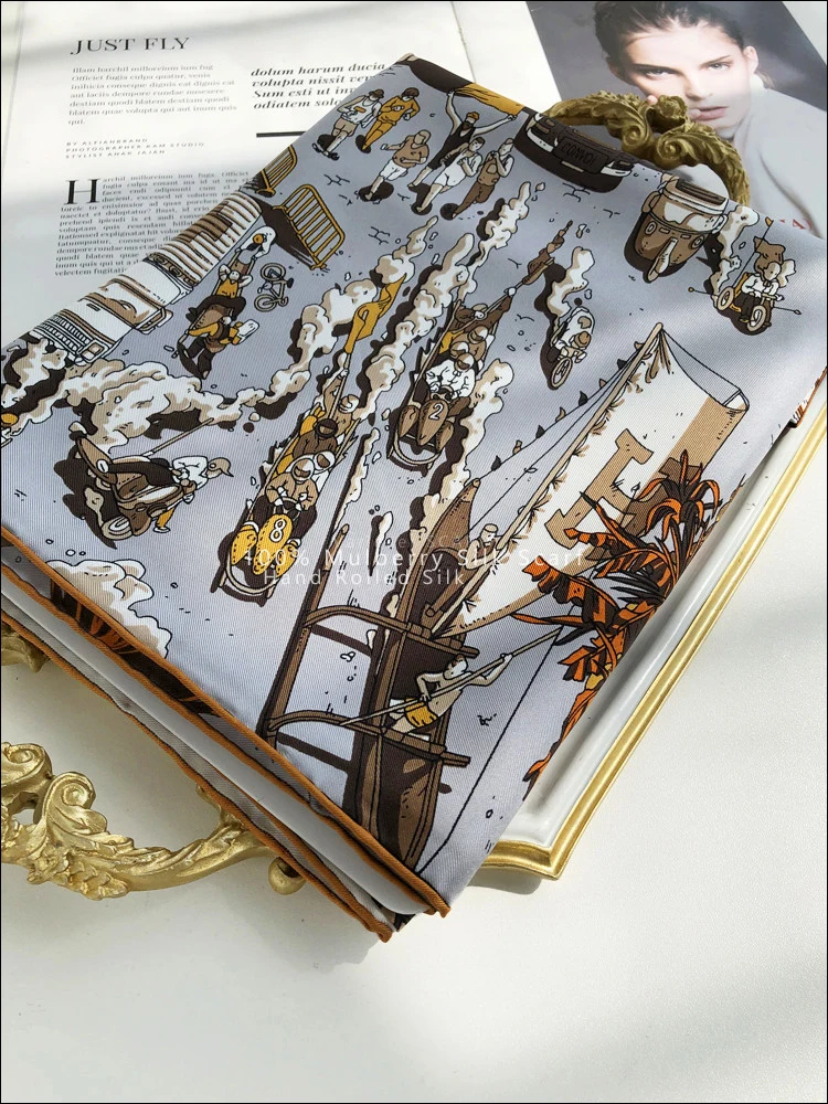 Paris Street 100 Silk Scarf Wo - Luxury Bags Paris 评论和价格