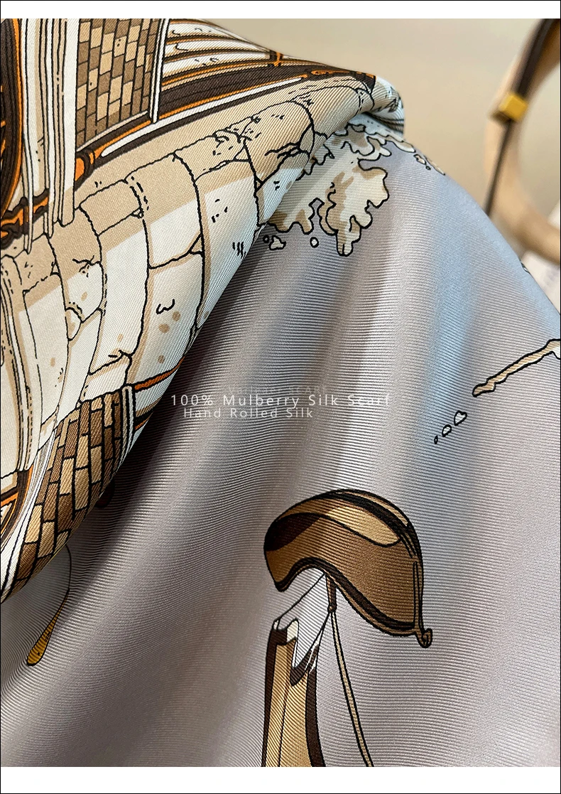 Paris Street 100 Silk Scarf Wo - Luxury Bags Paris 评论和价格