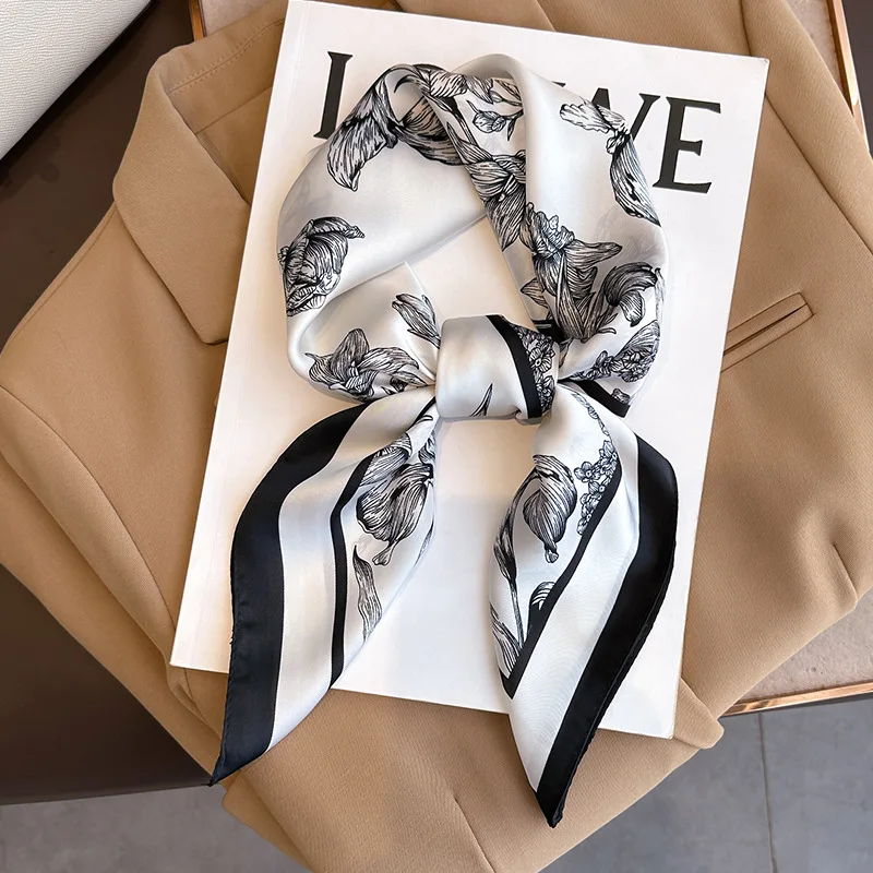 70*70cm Luxury Floral Print Si - Luxury Bags Casual 评论和价格