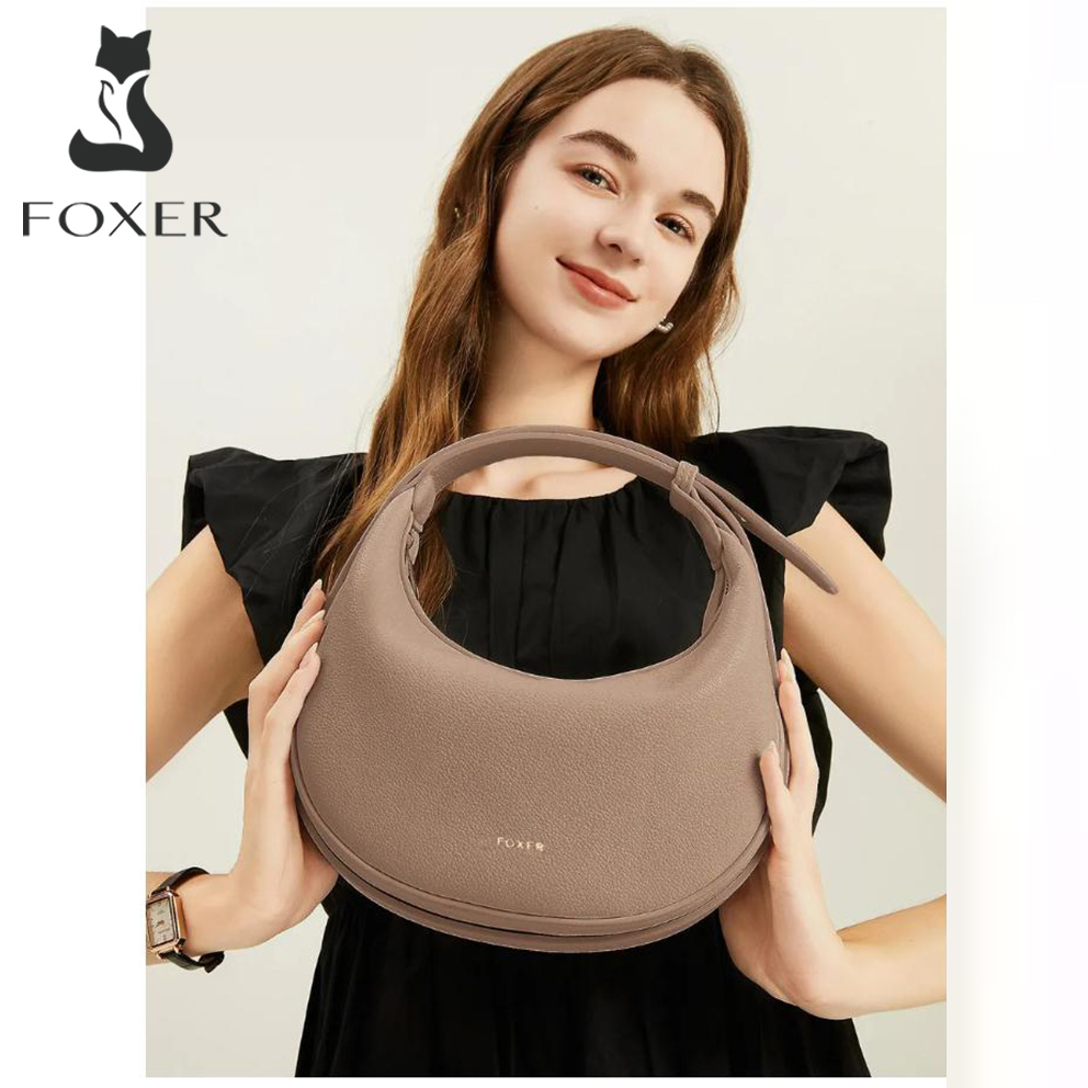 FOXER Brand PU Leather Women's - Luxury Bags Kate Spade 评论和价格