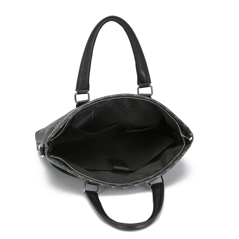 new Men's printed PU leather b - Luxury Bags For Laptop 评论和价格