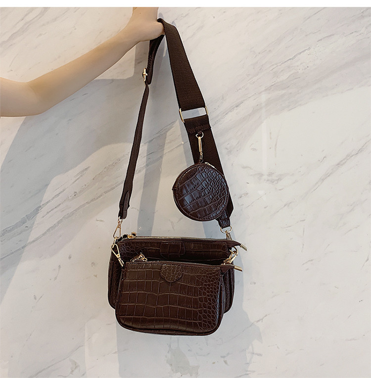 Alligator Print Women Shoulder - Luxury Bags Sling 评论和价格