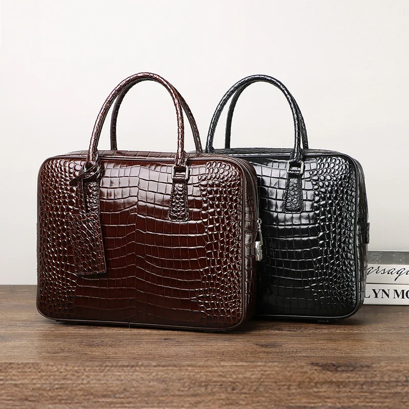 2025 New Luxury Alligator Patt - Luxury Bags For Laptop 评论和价格