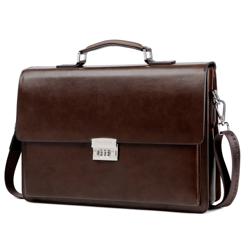 Luxury Combination Lock Briefc - Luxury Bags For Laptop 评论和价格
