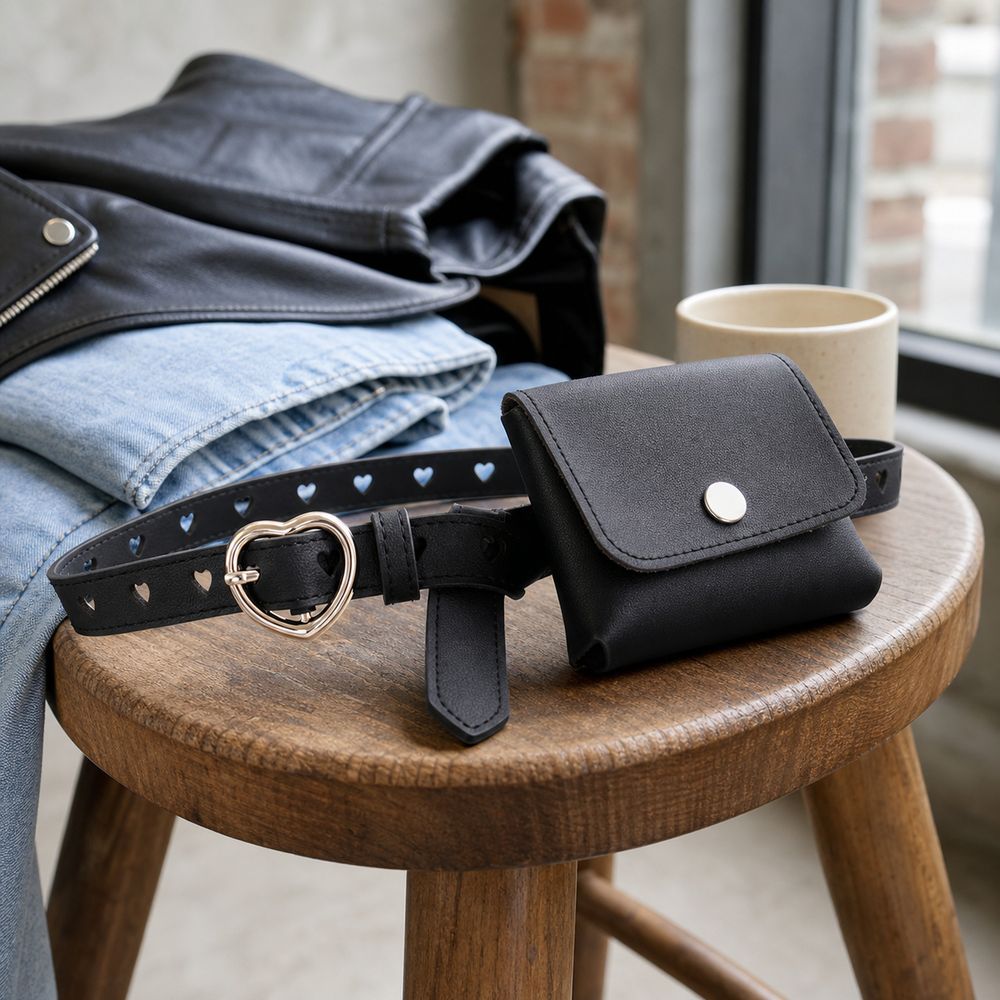 New PU Leather Women Waist Bag - Belt Bag Leather Wide 评论和价格