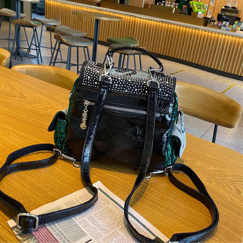 Fashion Women Backpack Big Cap - Luxury Bags For Travel 评论和价格