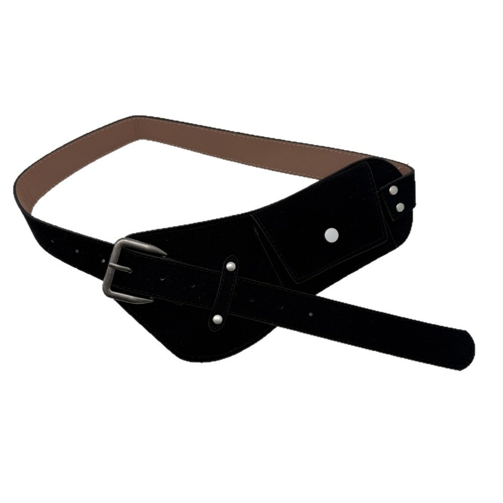 Fashion PU Pin Buckle Waistban - Belt Bag Leather Wide 评论和价格