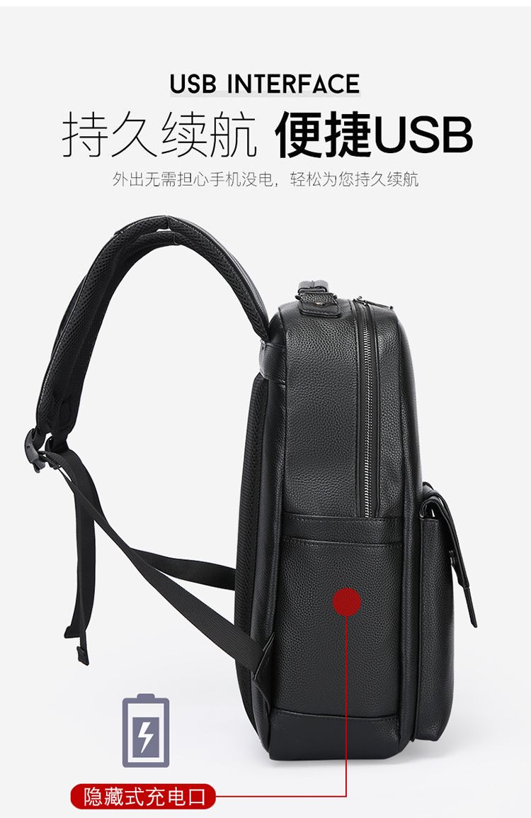 Men's luxury leather backpack  - Luxury Bags For Travel 评论和价格