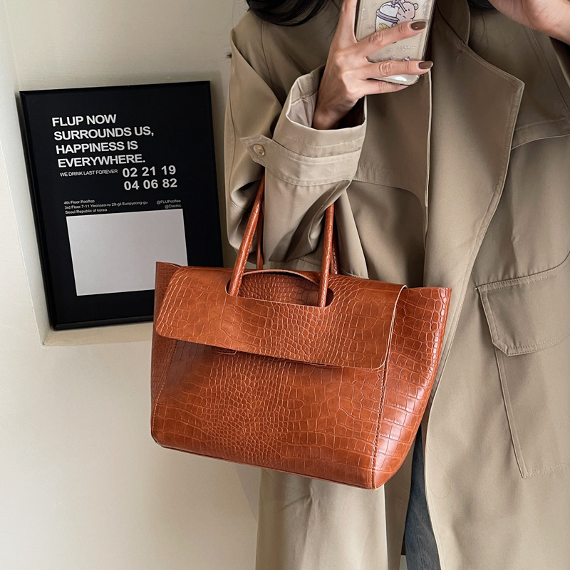 2024 New in Stone Pattern Big  - Luxury Bags Vip 评论和价格